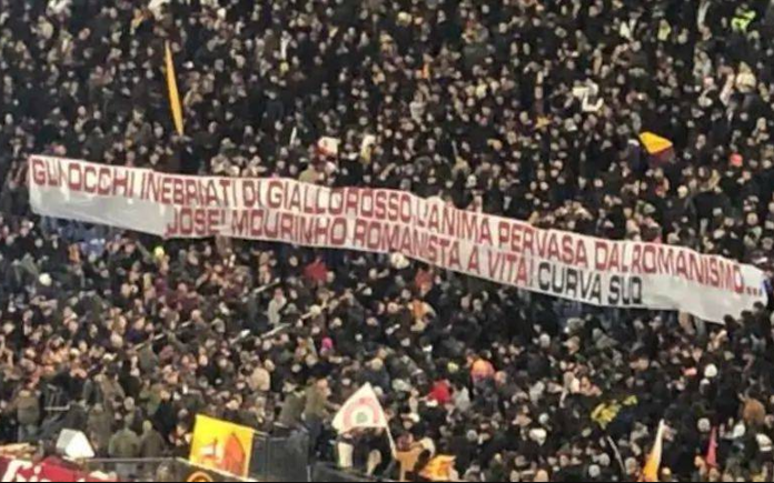 穆里尼奧感激球迷支持：為“終身羅馬主義者”而戰(zhàn)取勝！